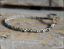 Load image into Gallery viewer, Hand Crocheted Bead Anklet - Dainty Anklets - The Bead Farm