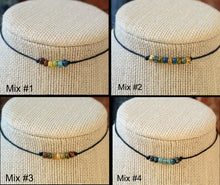 Load image into Gallery viewer, Design Your Own Adjustable String Choker with Picasso Beads - The Bead Farm