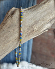 Load image into Gallery viewer, Handmade Dainty Adjustable Yoga Style String Bracelet -or- Anklet
