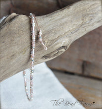 Load image into Gallery viewer, Handmade Dainty Adjustable Yoga Style String Bracelet -or- Anklet
