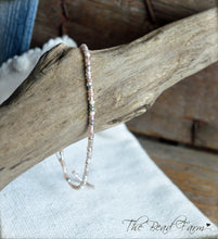 Load image into Gallery viewer, Handmade Dainty Adjustable Yoga Style String Bracelet -or- Anklet
