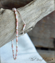 Load image into Gallery viewer, Handmade Dainty Adjustable Yoga Style String Bracelet -or- Anklet
