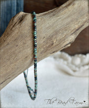 Load image into Gallery viewer, Handmade Dainty Adjustable Yoga Style String Bracelet -or- Anklet
