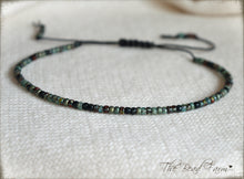 Load image into Gallery viewer, Handmade Dainty Adjustable Yoga Style String Bracelet -or- Anklet
