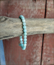 Load image into Gallery viewer, Amazonite Bracelet - Adjustable Yoga Bracelet - The Bead Farm
