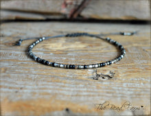 Load image into Gallery viewer, Handmade Dainty Adjustable Yoga Style String Bracelet -or- Anklet
