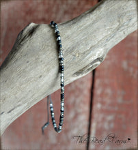 Load image into Gallery viewer, Handmade Dainty Adjustable Yoga Style String Bracelet -or- Anklet
