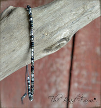 Load image into Gallery viewer, Handmade Dainty Adjustable Yoga Style String Bracelet -or- Anklet
