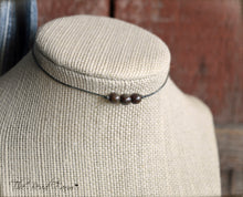 Load image into Gallery viewer, Boho Hippie Choker Necklace - String Choker with Czech Beads - The Bead Farm
