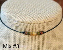Load image into Gallery viewer, Design Your Own Adjustable String Choker with Picasso Beads - The Bead Farm
