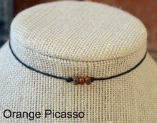 Load image into Gallery viewer, Design Your Own Adjustable String Choker with Picasso Beads - The Bead Farm
