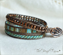 Load image into Gallery viewer, 3-in-1 bracelet- Combo Bead Wraps -The Bead Farm
