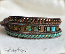 Load image into Gallery viewer, 3-in-1 bracelet- Combo Bead Wraps -The Bead Farm
