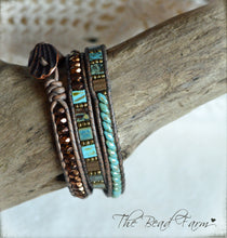 Load image into Gallery viewer, 3-in-1 bracelet- Combo Bead Wraps -The Bead Farm
