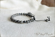 Load image into Gallery viewer, Jasper Gemstone Bracelet - Adjustable Yoga Bracelet- The Bead Farm
