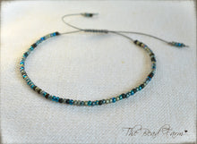 Load image into Gallery viewer, Handmade Dainty Adjustable Yoga Style String Bracelet -or- Anklet
