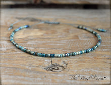 Load image into Gallery viewer, Handmade Dainty Adjustable Yoga Style String Bracelet -or- Anklet
