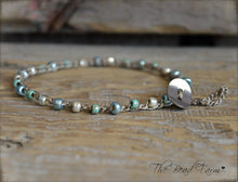 Load image into Gallery viewer, Handmade Crocheted Bead Anklet - Beach Anklet - The Bead Farm
