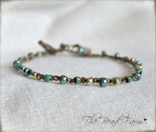 Load image into Gallery viewer, Handmade Crocheted Bead Anklet - Beach Anklet - The Bead Farm
