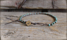 Load image into Gallery viewer, Boho Style Crocheted Bead Anklet

