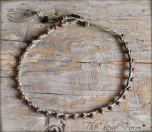 Load image into Gallery viewer, Hand Crocheted Bead Anklet - Boho Style - The Bead Farm
