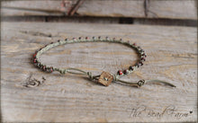 Load image into Gallery viewer, Hand Crocheted Bead Anklet - Boho Style - The Bead Farm
