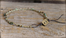 Load image into Gallery viewer, Crocheted Bead Anklet- Dainty Anklets - The Bead Farm
