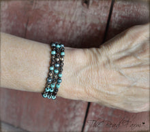 Load image into Gallery viewer, Hand Crocheted Bead Wrap Bracelet or Necklace - The Bead Farm
