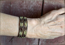 Load image into Gallery viewer, Leather Wrap Bracelet- Superduo Wraps - The Bead Farm
