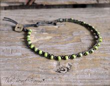 Load image into Gallery viewer, Crocheted Bead Anklet - Anklets with Seed Beads - The Bead Farm
