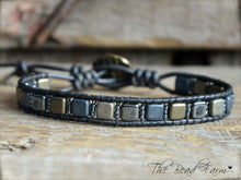 Load image into Gallery viewer, Men&#39;s Tile Bracelet - Men&#39;s Jewelry - The Bead Farm
