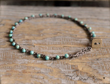 Load image into Gallery viewer, Crocheted Beaded Anklet  - Dainty Anklets - The Bead Farm
