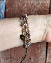 Load image into Gallery viewer, Boho Wrap Bracelet - Crocheted Bead Wrap - The Bead Farm
