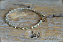 Load image into Gallery viewer, Crocheted Bead Anklet - Dainty Anklets - The Bead Farm
