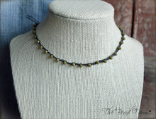 Load image into Gallery viewer, Dainty Crocheted Bead Choker - Crocheted Bead Wraps - The Bead Farm
