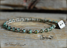 Load image into Gallery viewer, Handmade Crocheted Bead Anklet - Beach Anklet - The Bead Farm
