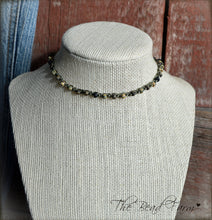 Load image into Gallery viewer, Versatile Crocheted Choker Necklace / Wrap Bracelet - The Bead Farm
