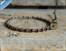 Load image into Gallery viewer, Boho Style Crocheted Anklet - Anklets with Seed Beads - The Bead Farm
