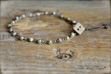 Load image into Gallery viewer, Crocheted Bead Boho Anklet

