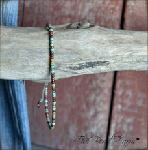 Load image into Gallery viewer, Handmade Dainty Adjustable Yoga Style String Bracelet -or- Anklet
